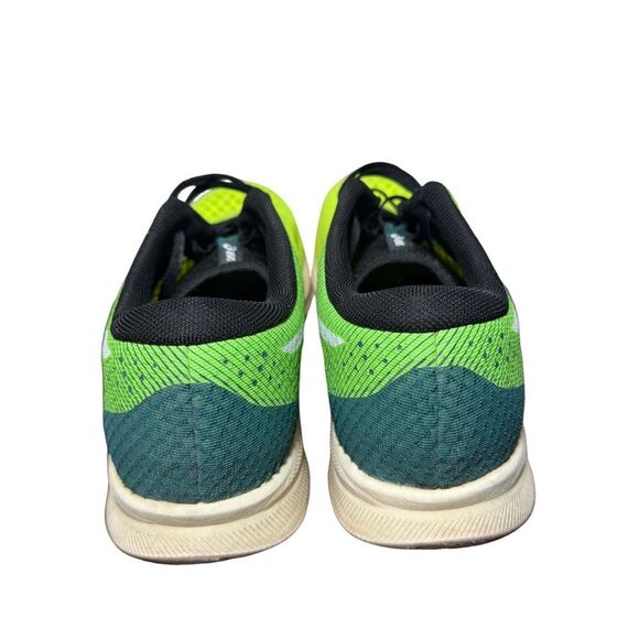 Asics men’s size 10.5 Neon Yellow Green Mesh Running Shoe